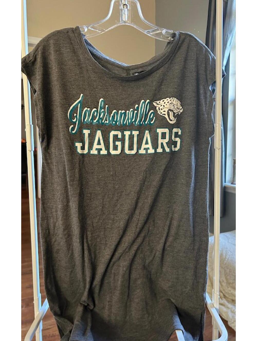 Jacksonville Jaguars NFL Team Apparel Gray T-Shirt Sleepware